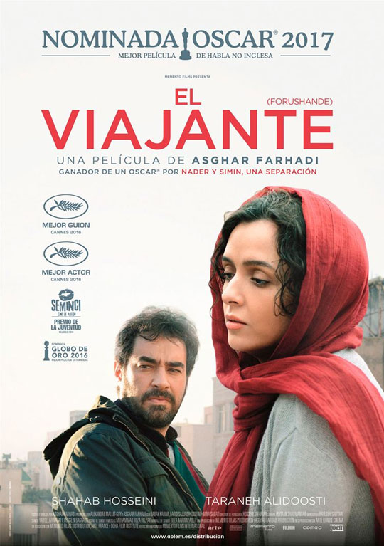 Tráiler de ‘El viajante (Forushande)’. Asghar Farhadi se venga de la violencia doméstica.
