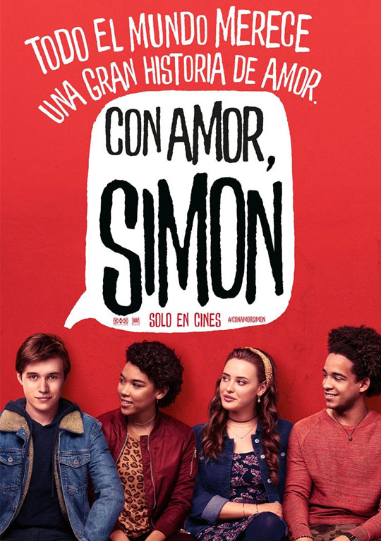 Tráiler de ‘Con amor, Simon’. Un adolescente que sale del armario en el difícil mundo del instituto.