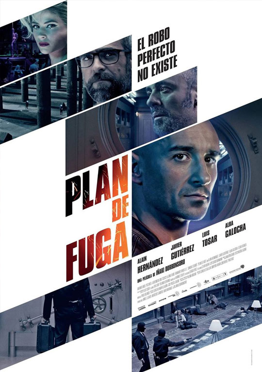Tráiler de ‘Plan de fuga’. Luis Tosar, Javier Gutiérrez y Alain Hernández de robos varios.