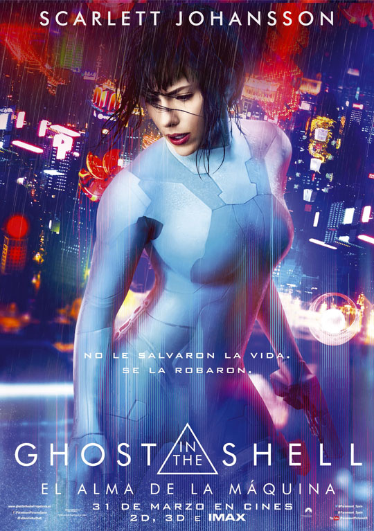 Segundo tráiler de ‘Ghost in the Shell. El alma de la máquina’. El lado robótico de la Johansson.