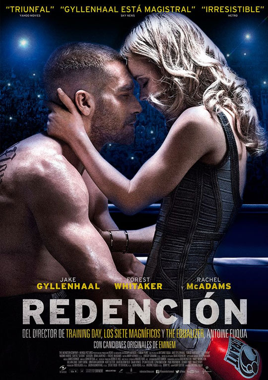Tráiler de ‘Redención’. Drama pugilístico de Fuqua con un hiper-musculoso Jake Gyllenhaal.