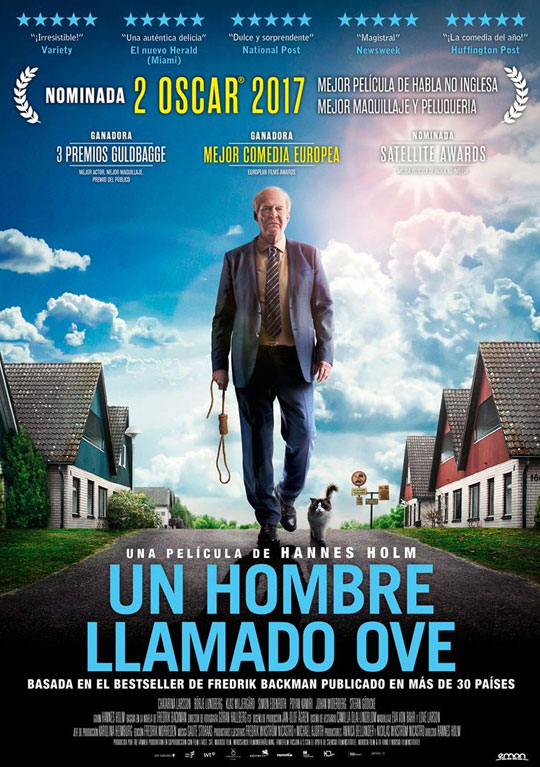 Tráiler de ‘Un hombre llamado Ove’. El gruñón cincuentón sueco que estuvo nominado al Oscar.