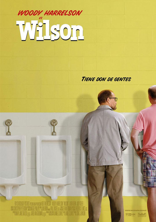 Tráiler de ‘Wilson’. Un patético y neuras Woody Harrelson dando vida al cómic de Daniel Clowes.