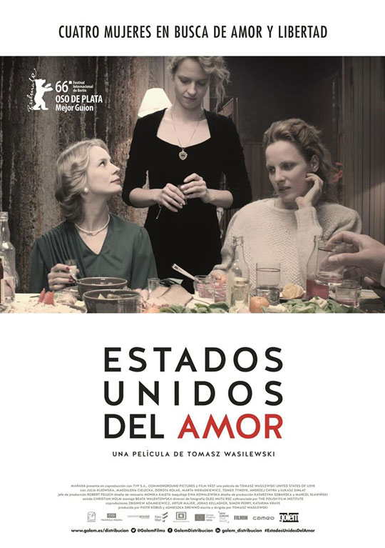 Tráiler de ‘Estados Unidos del amor’. Las mujeres que ganaron el Mejor Guión en Berlín 2016.