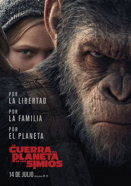 Tercer tráiler de ‘La guerra del Planeta de los Simios’. Conoce al solitario y decisivo Simio Malo.