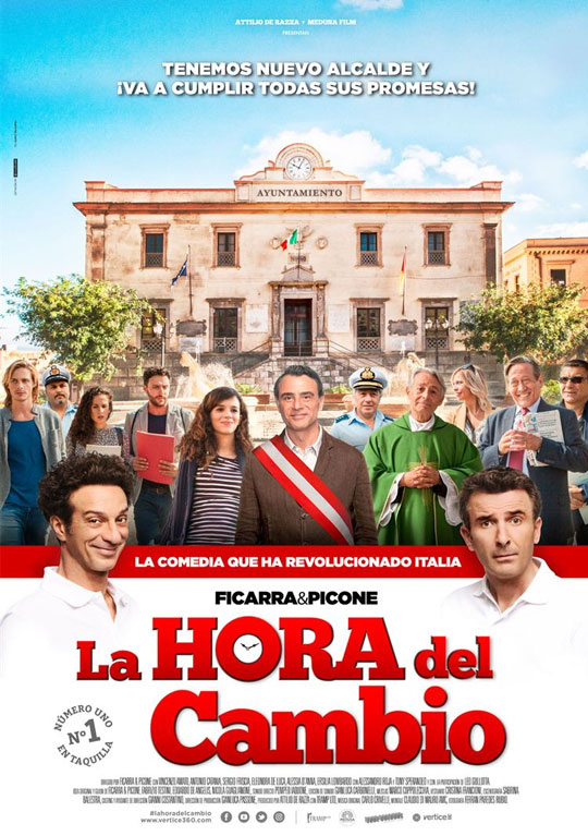 Tráiler de ‘La hora del cambio’. Comedia italiana sobre la corrupción política de estar por casa.