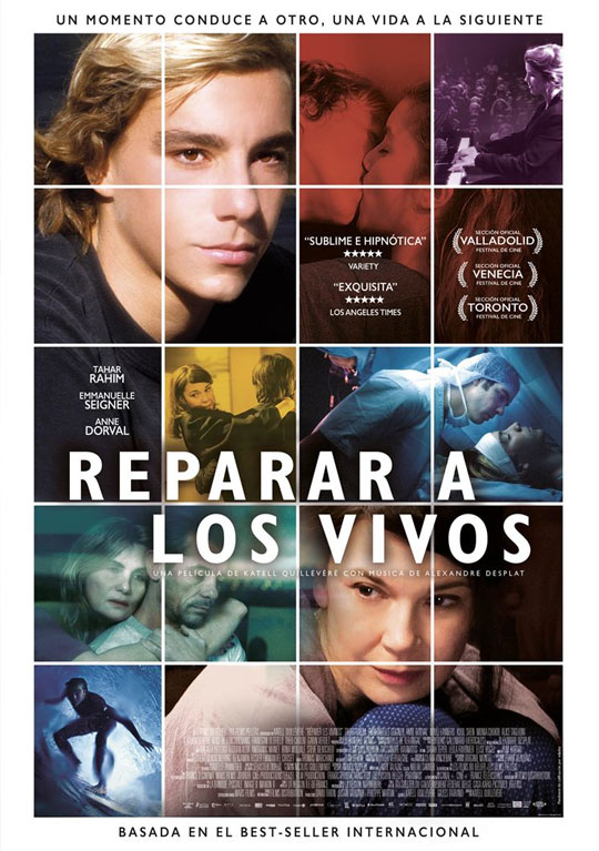 Tráiler de ‘Reparar a los vivos’. Tahar Rahim y Anne Dorval con la donación de órganos.