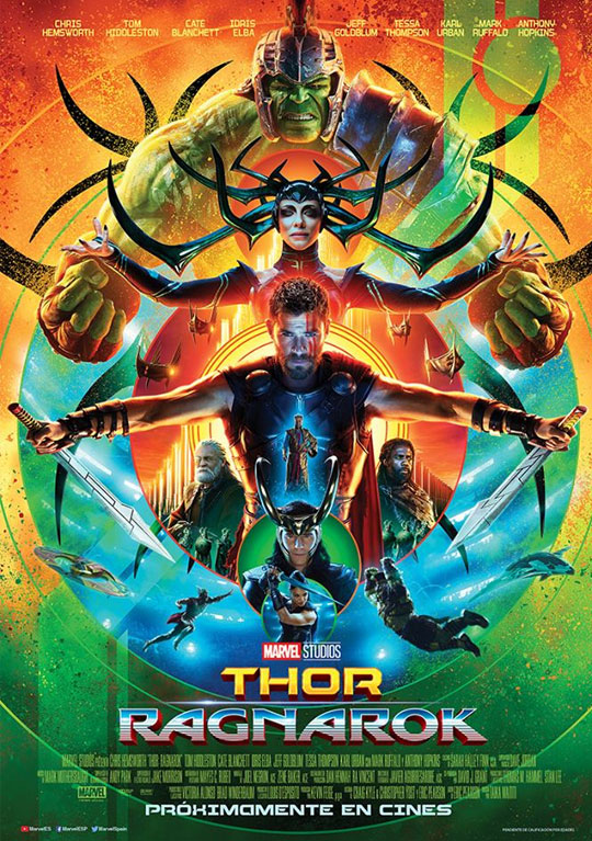 Segundo tráiler de ‘Thor: Ragnarok’. Los Vengadores de Thor contra la Diosa de la Muerte.