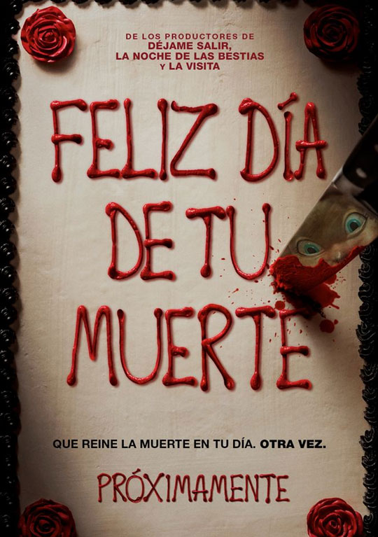 Tráiler de ‘Feliz día de tu muerte’. Blumhouse se pone a revivir una y otra vez un asesinato.