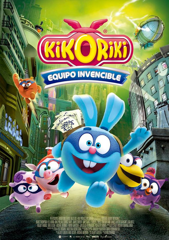 Tráiler de ‘Kikoriki. Equipo invencible’. Serie de tv rusa que salta al cine gracias a Bekmambetov.