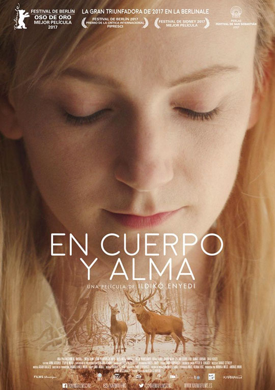 Tráiler de ‘En cuerpo y alma’. La inusual historia de amor cérvida ganadora del Oso en la Berlinale.