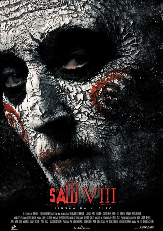 Tráiler de ‘Saw VIII’. Jigsaw regresa de entre los muertos con más puzzles y su querido Billy.