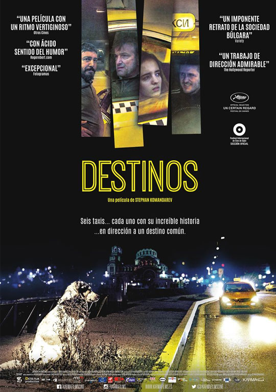 Tráiler de ‘Destinos’. Seis historias en taxis que hacen un diagnóstico de la sociedad búlgara.