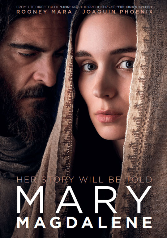 Tráiler de ‘María Magdalena’. Rooney Mara es la mayor seguidora de Joaquin ‘Jesucristo’ Phoenix.