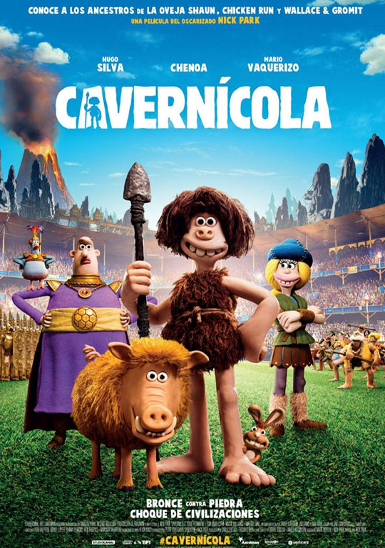 2º tráiler de ‘Cavernícola’. Aventura prehistórica con las voces de Chenoa, Vaquerizo y Silva.