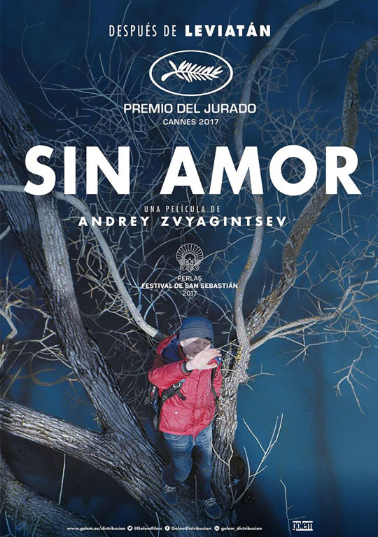 Tráiler de ‘Sin amor’. Zvyagintsev narra las miserias de una pareja con la fuga de su hijo.