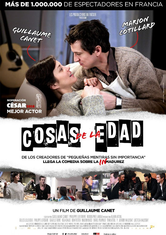 Tráiler de ‘Cosas de la edad’. La vida paródica de un Guillaume Canet en la crisis de viejuno.