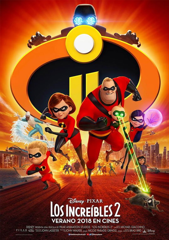 Tercer tráiler de ‘Los increíbles 2’. La máma con los malos mientras el pápa sobrevive en casa.