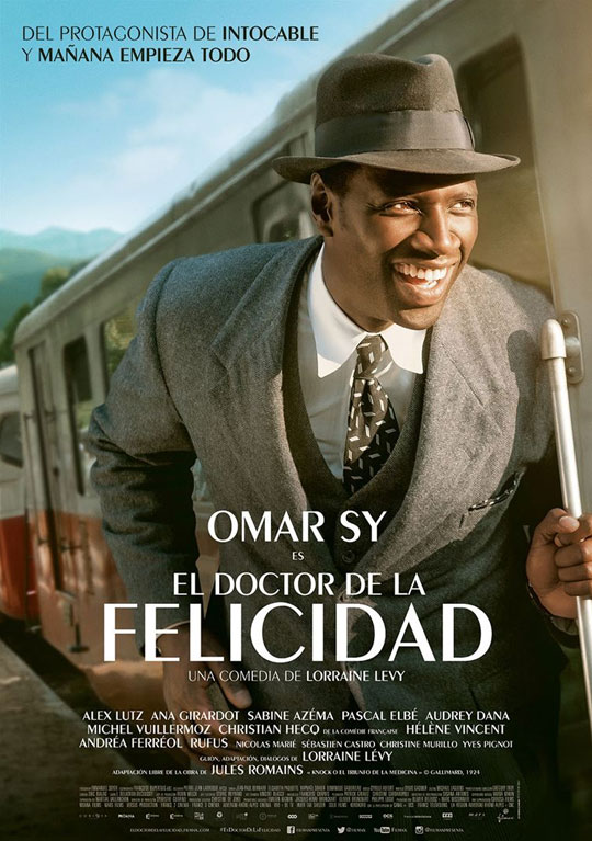 Tráiler de ‘El doctor de la felicidad’. Omar Sy enamorando y engañando a todo un pueblo.