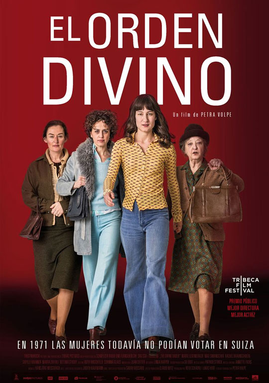 Tráiler de ‘El orden divino’. Cuando en los años 70 las mujeres todavía NO podían votar en Suiza.