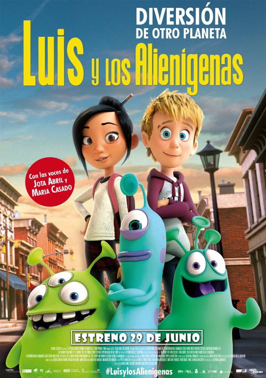 Segundo tráiler de ‘Luis y los alienígenas’. Animación para peques con unos aliens en busca del camino a casa.