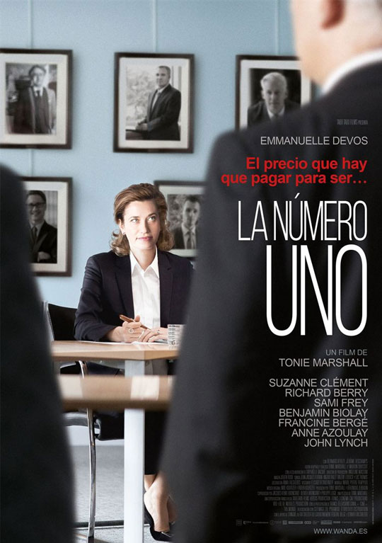 Tráiler de ‘La número uno’. Emmanuelle Debos combatiendo a los hombres para acceder a la presidencia.