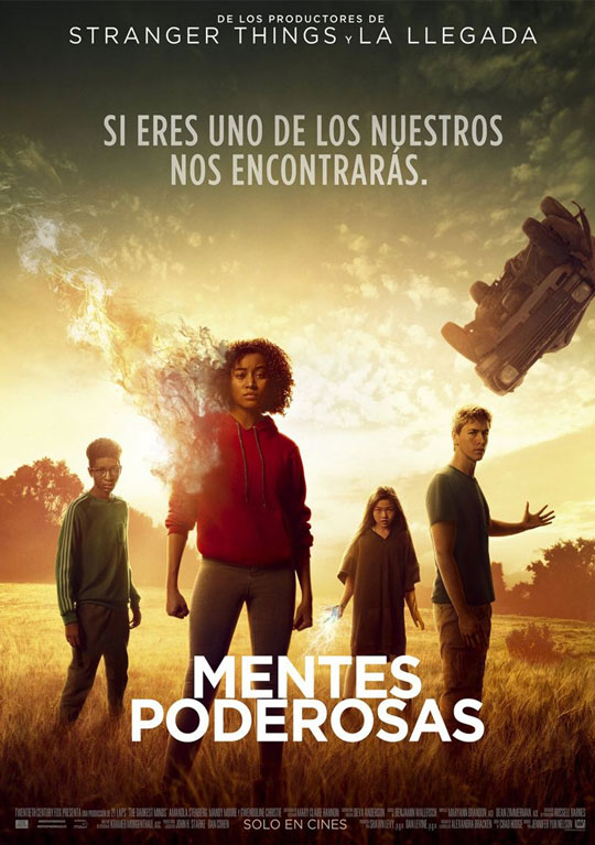 Tráiler de ‘Mentes poderosas’. La saga literaria de Alexandra Bracken sobre adolescentes con poderes.