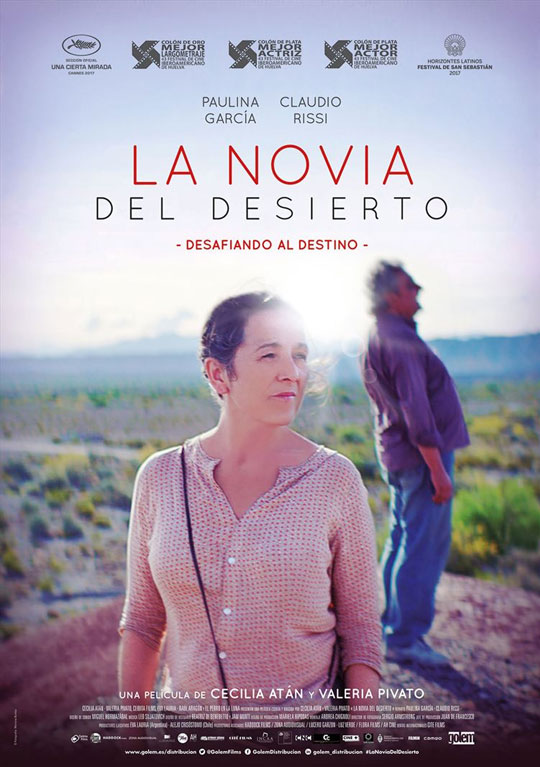 Tráiler de ‘La novia del desierto’. El viaje amoroso por el desierto argentino de una empleada del hogar.