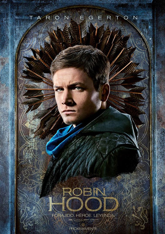 Segundo tráiler de ‘Robin Hood’. Taron Egerton es el encapuchado y forajido héroe junto a Jamie Foxx.
