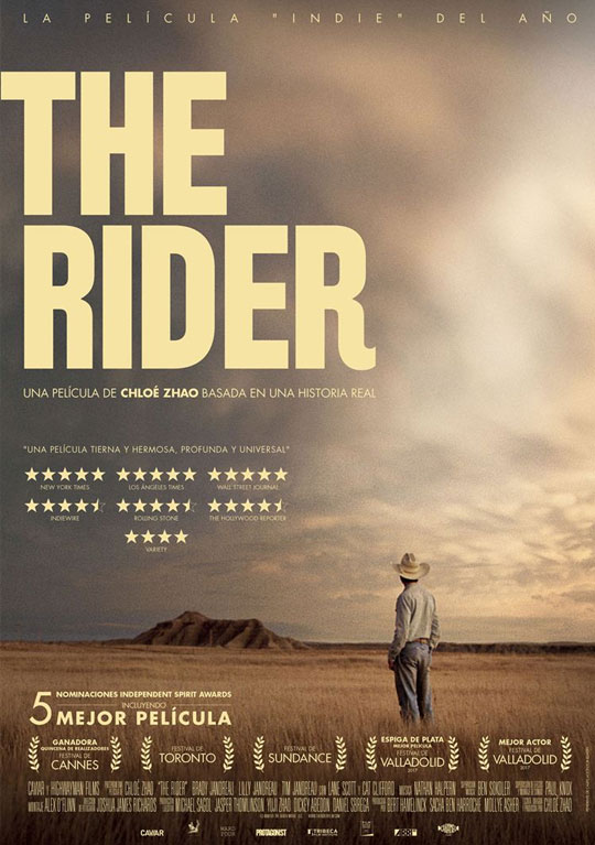 Tráiler de ‘The Rider’. La sorpresa indie del año con una accidentada estrella de los rodeos que vuelve a montar.