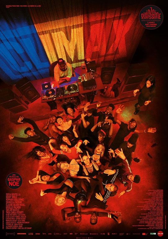 Tráiler de ‘Climax’. Una fiesta, una bandera, bailarines, sangría, chicas, un bosque, nieve y Gaspar Noé.