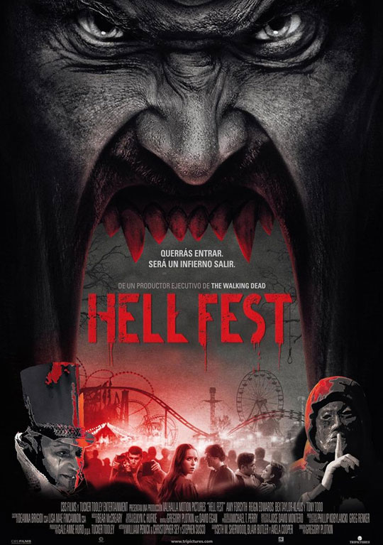 Tráiler de ‘Hell Fest’. Un terrorífico parque de atracciones con un asesino demasiado real.