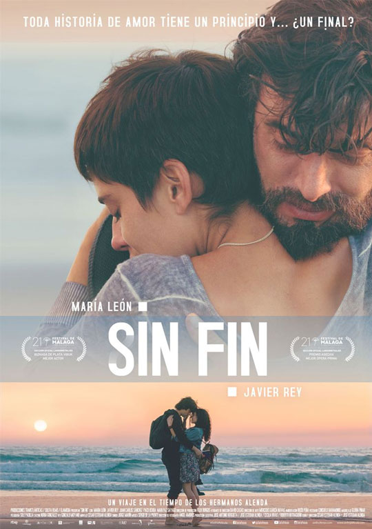 Tráiler de ‘Sin fin’. La historia de amor entre Javier Rey y María León con viajes en el tiempo incluidos.