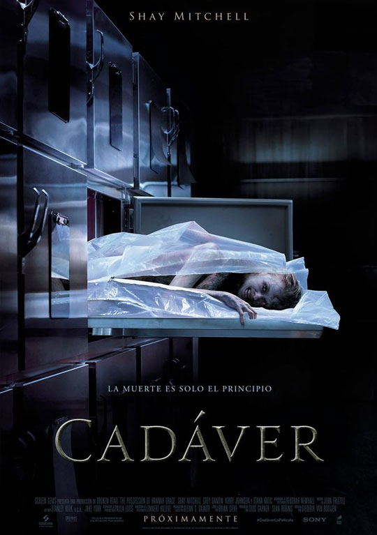 Tráiler de ‘Cadáver’. Terror en la morgue con Shay Mitchell y una muerta que está muy viva.