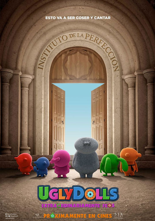 Teaser de ‘UglyDolls: Extraordinariamente feos’. Los muñecajos de peluche imperfectos saltan al cine de animación.