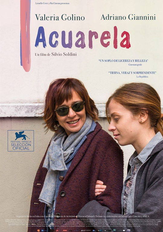 Tráiler de ‘Acuarela’. Drama romántico italiano entre un publicista casado y una doctora ciega.