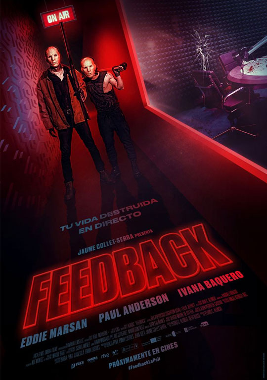 Segundo tráiler de ‘Feedback’. Eddie Marsan emitiendo en directo el secuestro de su propio programa de radio.