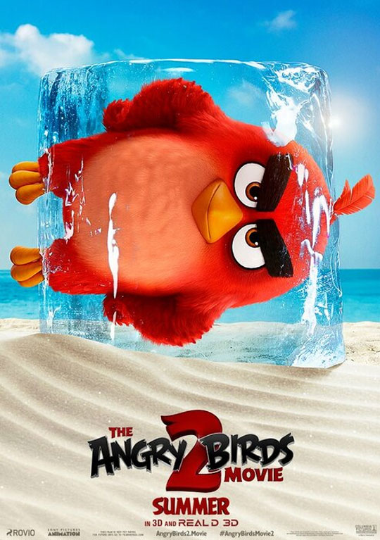 Teaser tráiler de ‘Angry Birds 2. La película’. Conociendo el día a día congelado de la villana de la secuela.