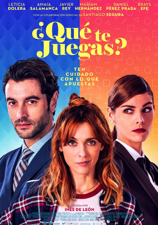 Tráiler de ‘¿Qué te juegas?’. Comedia española de cortejos femeninos con Amaia Salamanca, Javier Rey y Leticia Dolera.