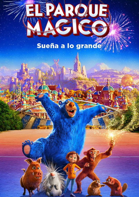 Tráiler de ‘El parque mágico’. Aventura animada con un parque de atracciones creado con la imaginación de una niña.