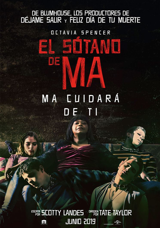 Tráiler de ‘El sótano de Ma’. Octavia Spencer les hace la vida imposible a un grupo de adolescentes fiesteros.