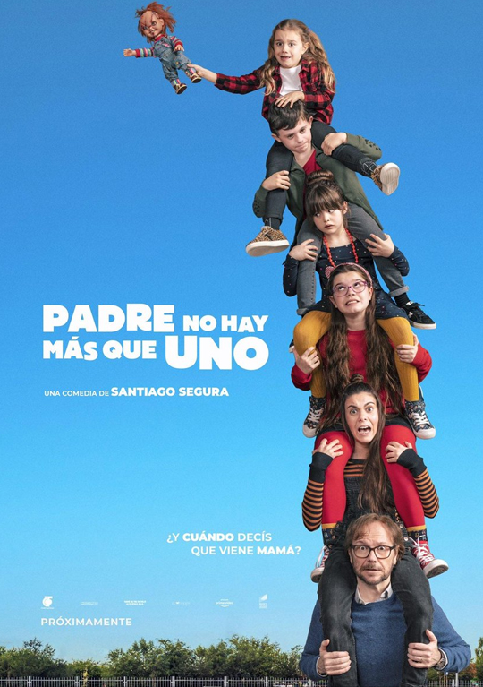 Tráiler de ‘Padre no hay más que uno’. Comedia familiar con Santiago Segura ocupándose del día a día de sus hijos.
