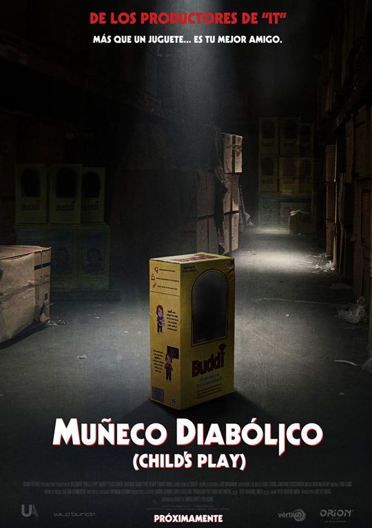 Teaser de ‘Muñeco diabólico (Child’s Play)’. El remake de Chucky viene con IA, app de móvil y ganas de matar.