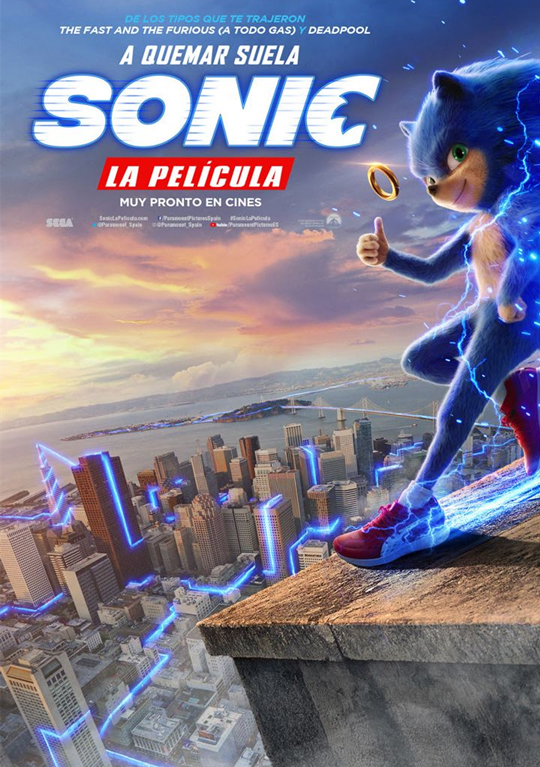 SONIC. LA PELÍCULA – Tráiler Español [HD] VERSIÓN DISEÑO ANTIGUO