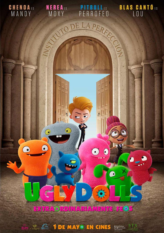 Tercer tráiler de ‘UglyDolls: Extraordinariamente feos’. Los muñecajos con la voz de Blas Cantó, Chenoa y Nerea.