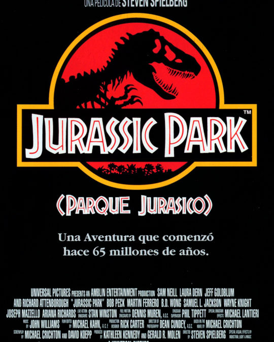 JURASSIC PARK (PARQUE JURÁSICO) – Tráiler Español [VHS]
